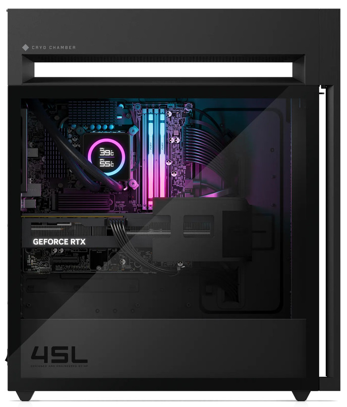 HP OMEN 45L GT22-3981nd linkerkant