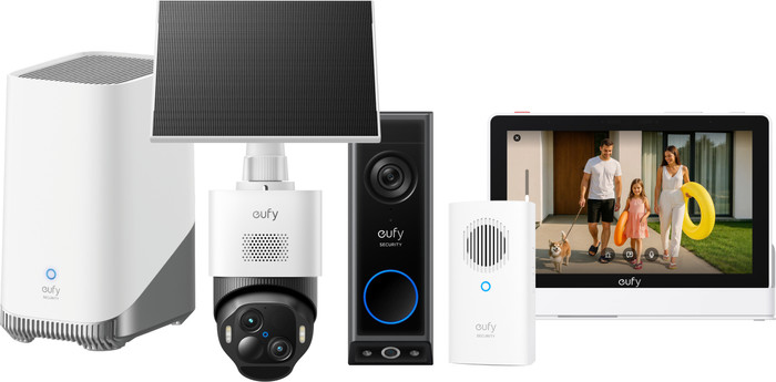 Anker eufyCam E50 + HomeBase 3 + Video Doorbell E340 + Chime Main Image