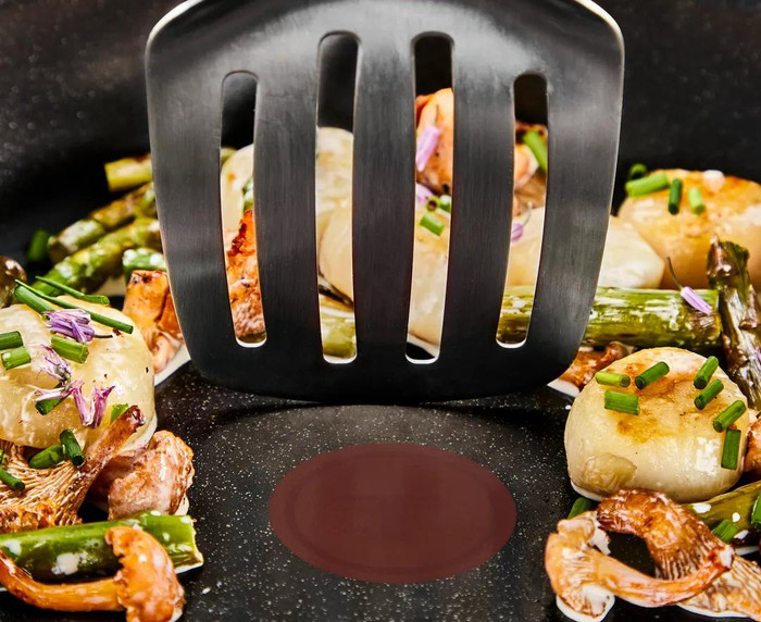 Tefal Ingenio Excellence Ceram Fusion Core inductie Pannenset 13-delig product in gebruik
