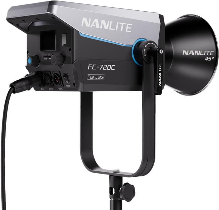 Nanlite FC-720C LED RGBW Spot Light achterkant
