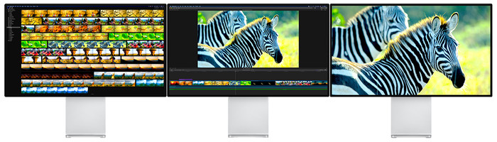 Apple Pro display XDR Nano product in gebruik