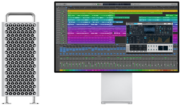 Apple Pro display XDR Nano product in gebruik