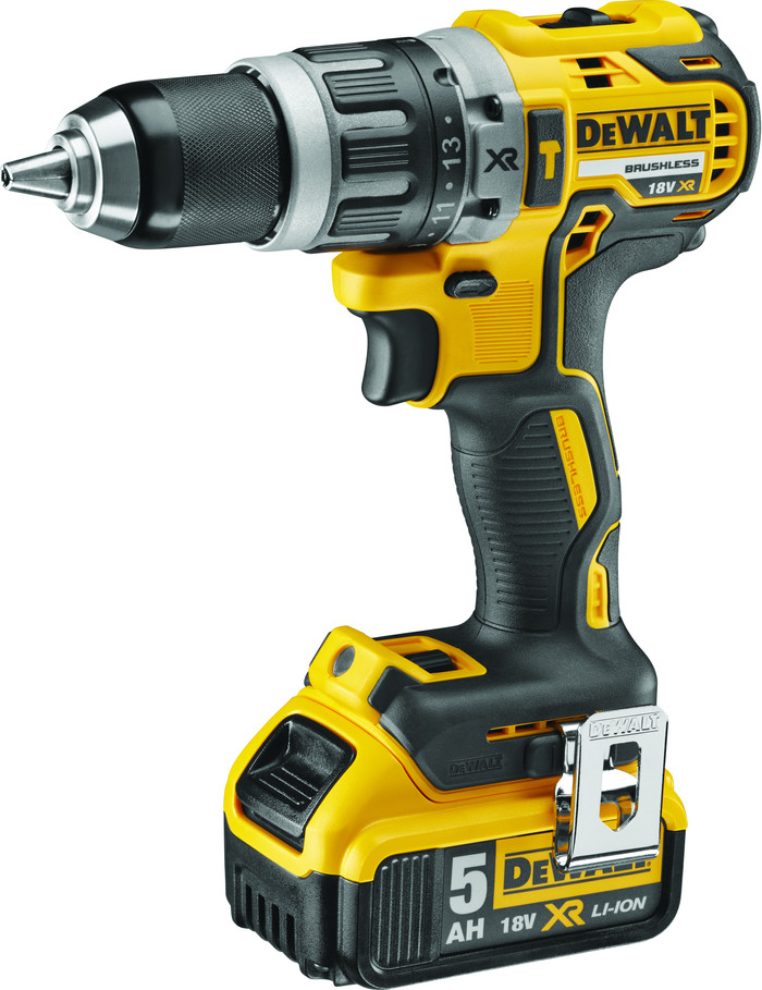 DeWalt DCD796P2-QW left side
