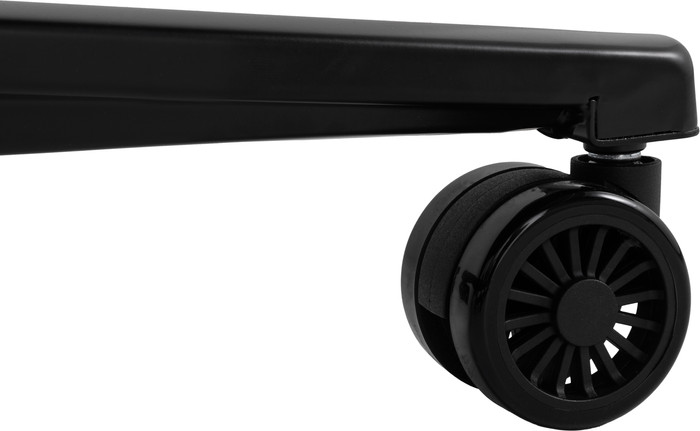 Vortech Prestige Gamestoel Zwart + Vortech Vloermat Zwart detail