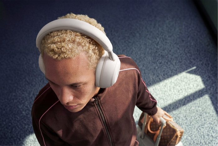 Soundcore Space 2 Wit product in gebruik
