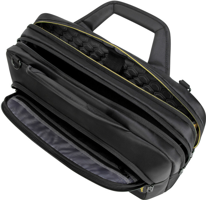Targus City Gear Topload 17.3" Black binnenkant