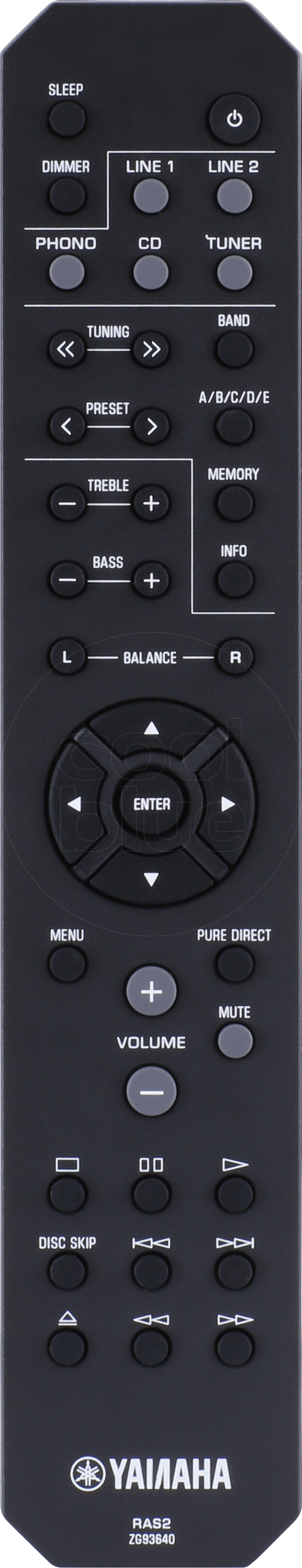 Yamaha A-S201 Argent accessoire