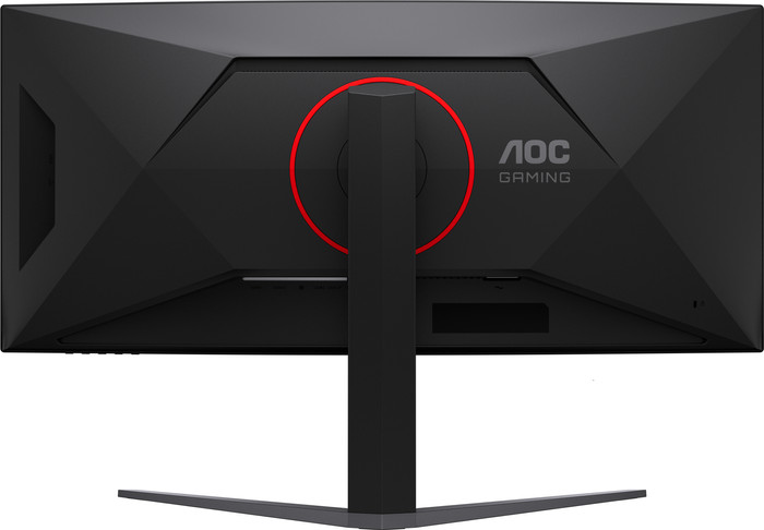 AOC G4 CU34G4ZCA Curved achterkant