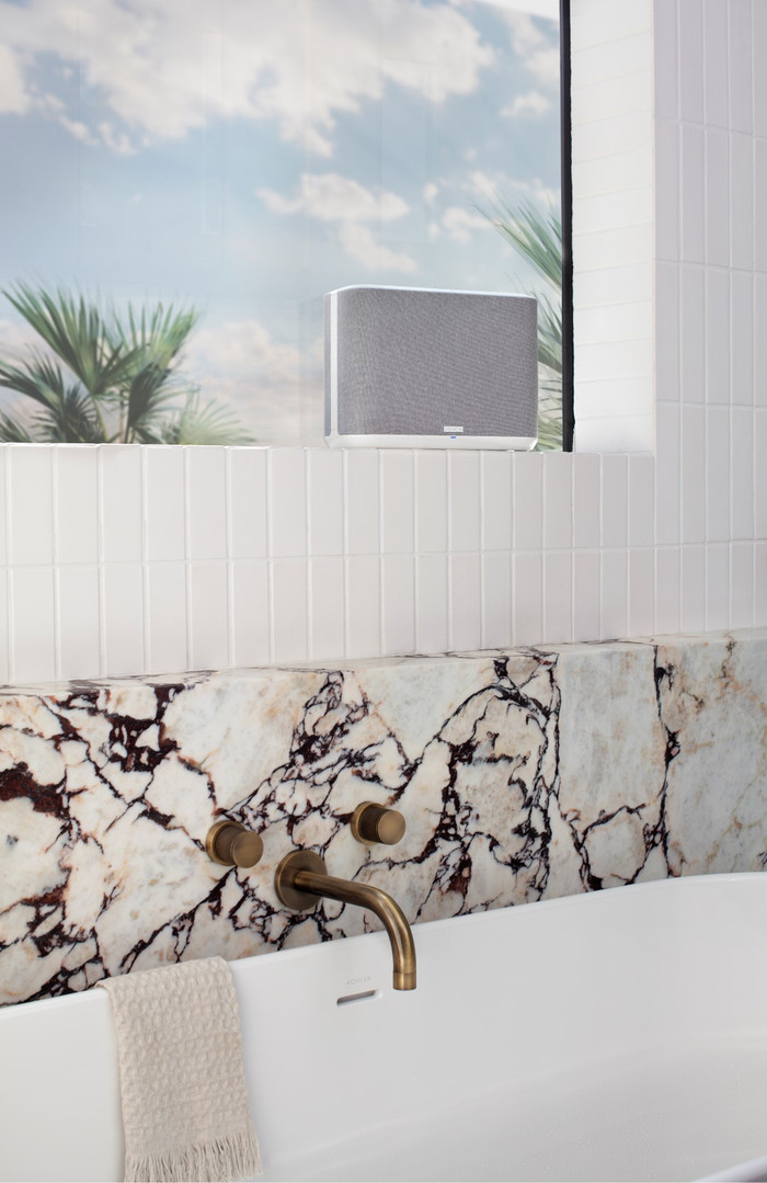 Denon Home Duopack 250 Wit product in gebruik
