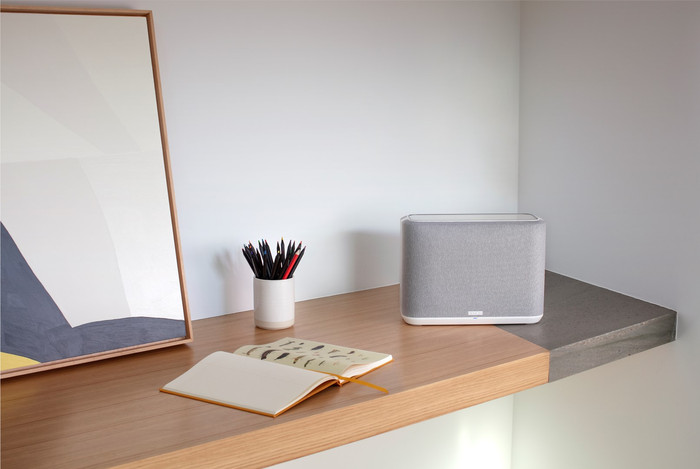 Denon Home Duopack 250 Wit product in gebruik