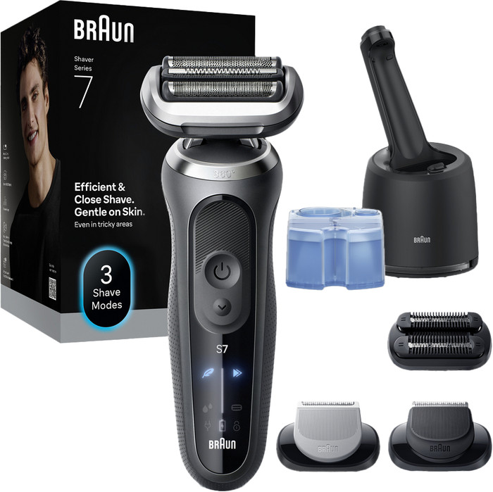 Braun Series 7 72-G7865CC Grijs verpakking