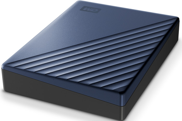 WD My Passport for Mac 5TB Type C Blauw - Duo pack null