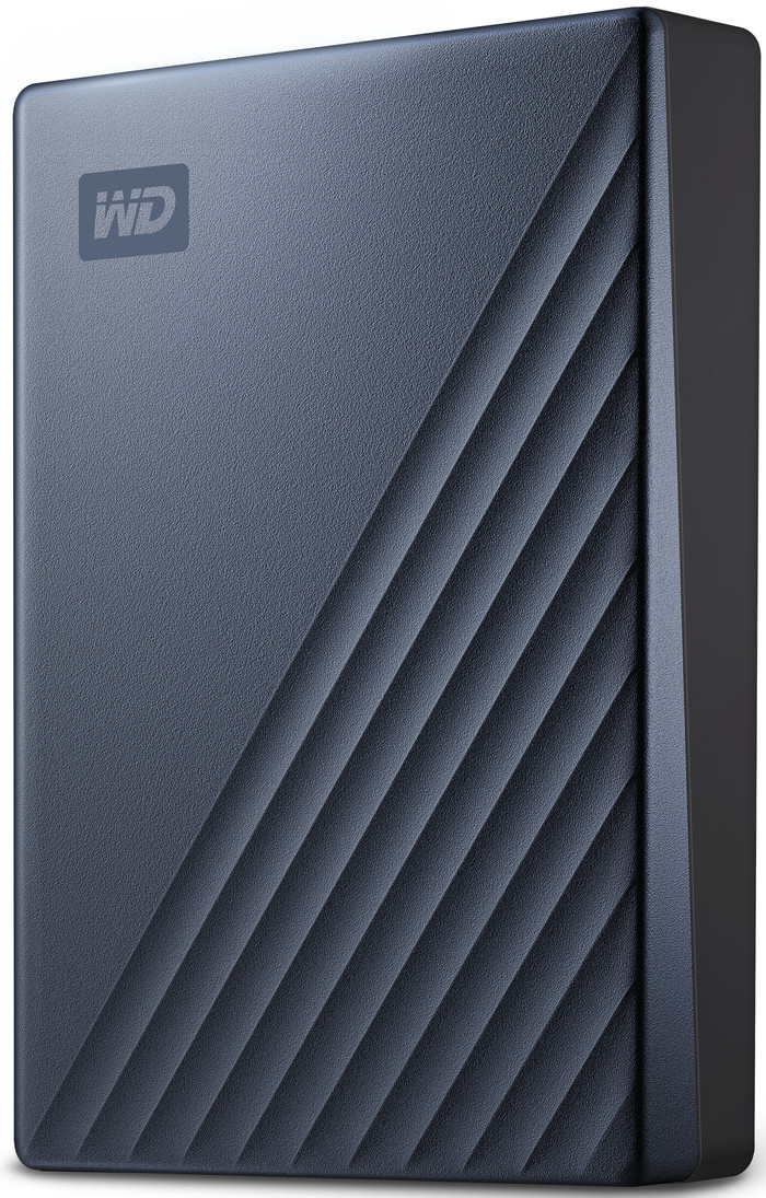 WD My Passport for Mac 5TB Type C Blauw - Duo pack null