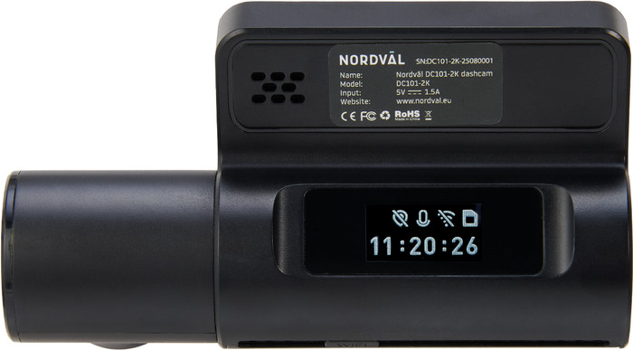 Nordväl DC101-2K  64 GB  + PMPC03 achterkant