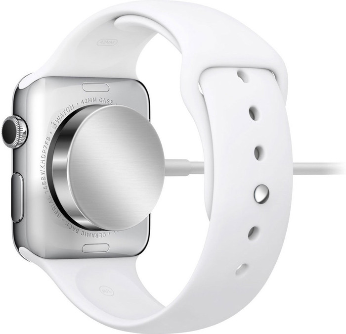 Apple Watch Magnetic Fast Charging Cable USB-C (1m) product in use
