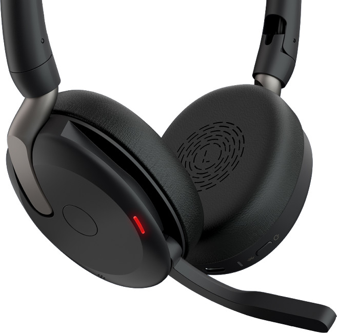 Jabra Evolve2 65 Flex UC Stereo USB C Draadloze Office Headset detail
