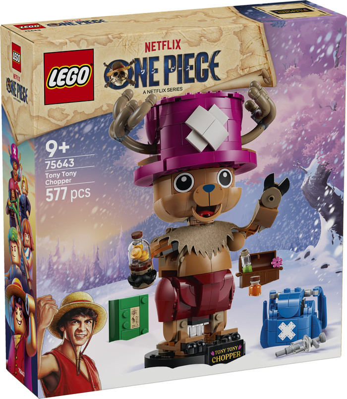 LEGO One Piece Tony Tony Chopper 75643 packaging
