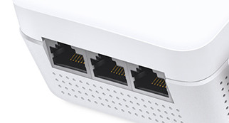 TP-Link TL-WPA8631P Kit WiFi 1300 Mbps 2 adapters onderkant