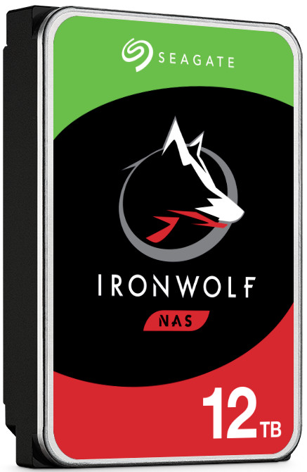 Seagate IronWolf 12TB linkerkant