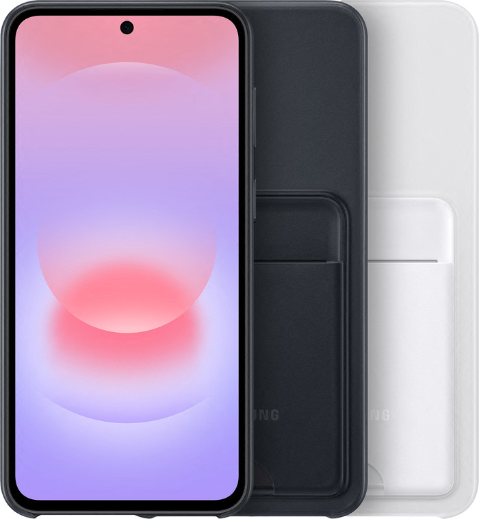 Samsung Galaxy A37 Card Slot Back Cover Zwart samengesteld product