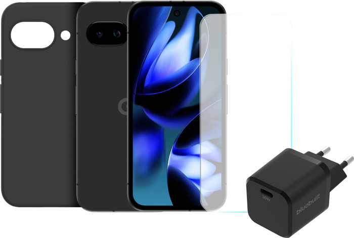 Google Pixel 9a 256GB Zwart 5G + Compleet Accessoirepakket Main Image