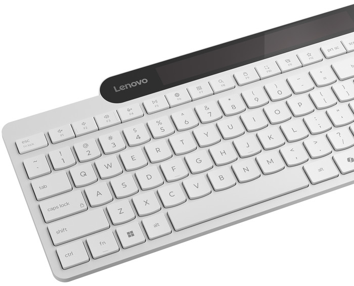 Lenovo 800 Self-Charging Bluetooth Toetsenbord QWERTY Wit detail