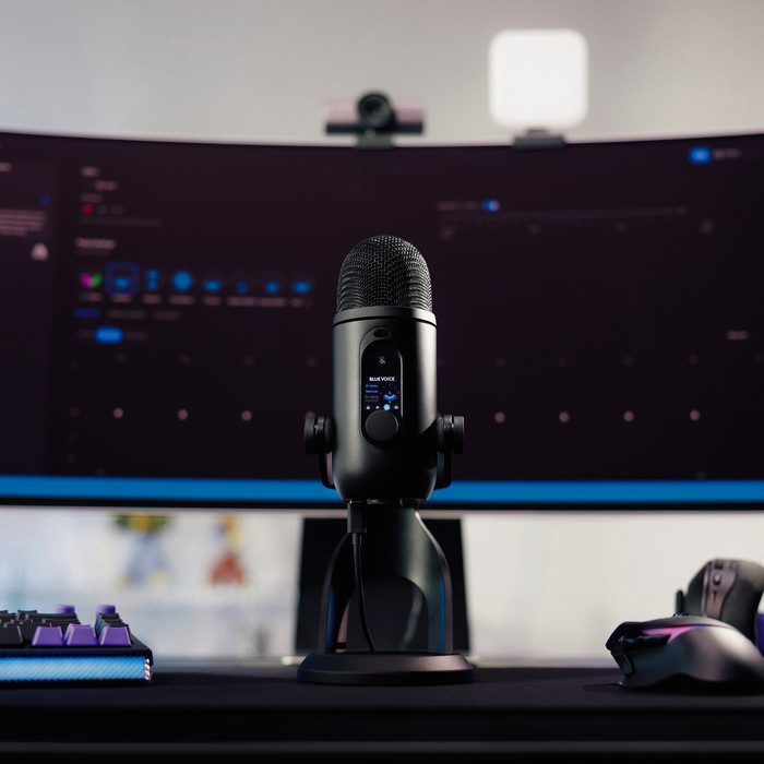 Blue Yeti 2 Zwart product in gebruik
