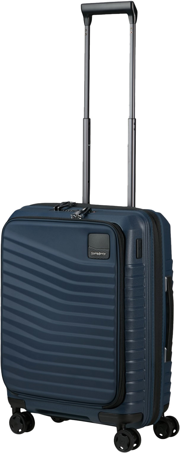 Samsonite Intuo Spinner Easy Access Expandable 55cm Blue rechterkant