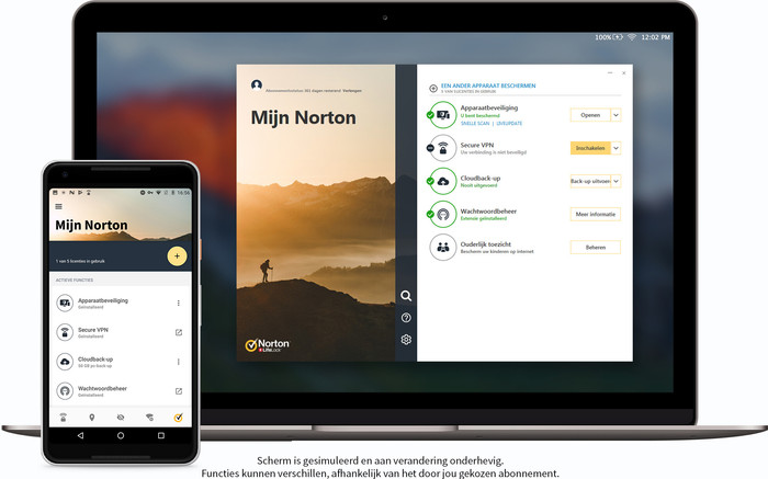 Norton 360 Deluxe 2020 | 3 Apparaten | 1 Jaar | 25GB | Windows/MAC/Android/iOS visual leverancier