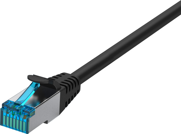 BlueBuilt Netwerkkabel STP CAT6 0,5 meter Zwart 5-Pack detail