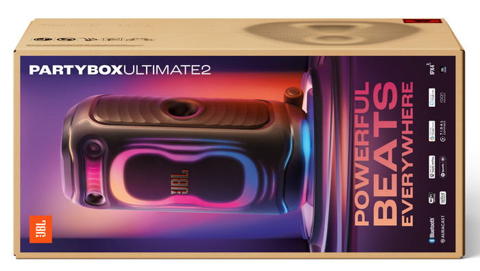 JBL Partybox Ultimate 2 verpakking