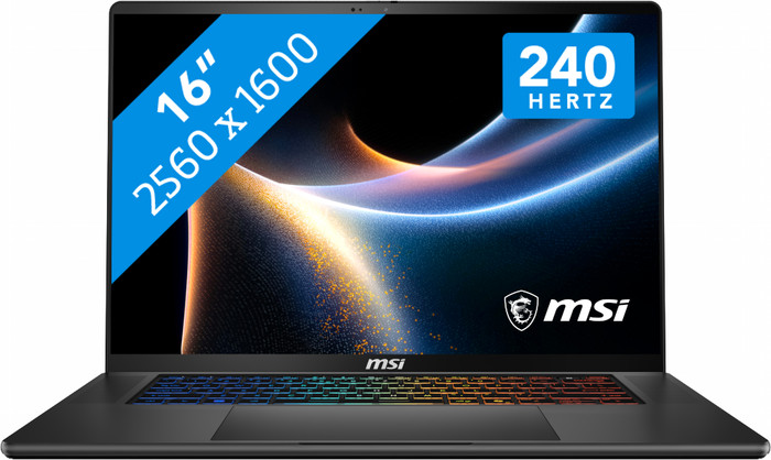 MSI Stealth 16 AI+  Copilot+ PC OLED B3WH-065NL Main Image