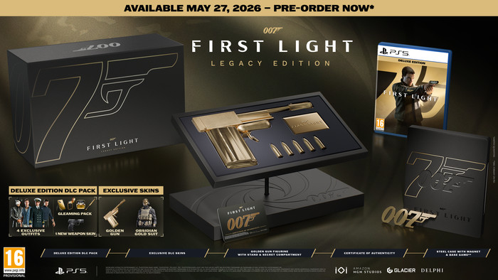 007: First Light Legacy Edition PS5 visual supplier