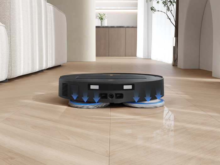 Ecovacs T50 Pro Omni Gen 3 product in gebruik