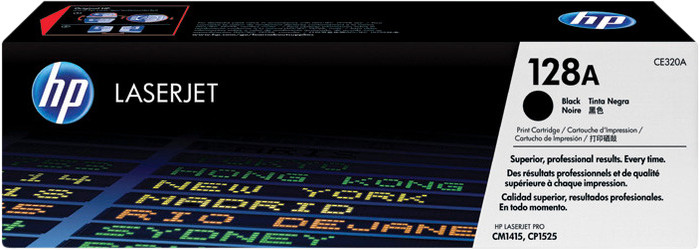 HP 128A Toner Zwart Main Image