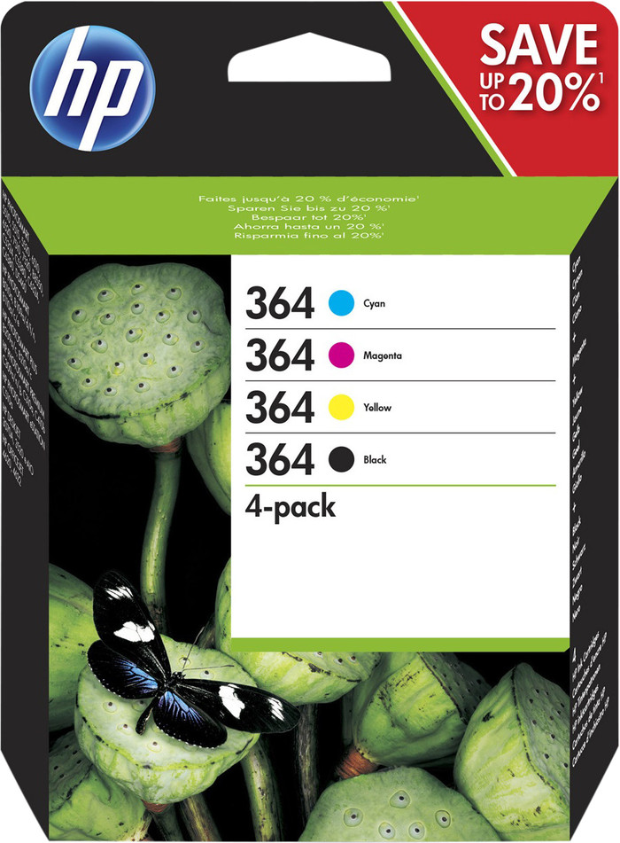HP 364 Cartridges Combo Pack Main Image
