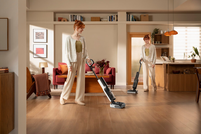 Roborock F25 product in gebruik