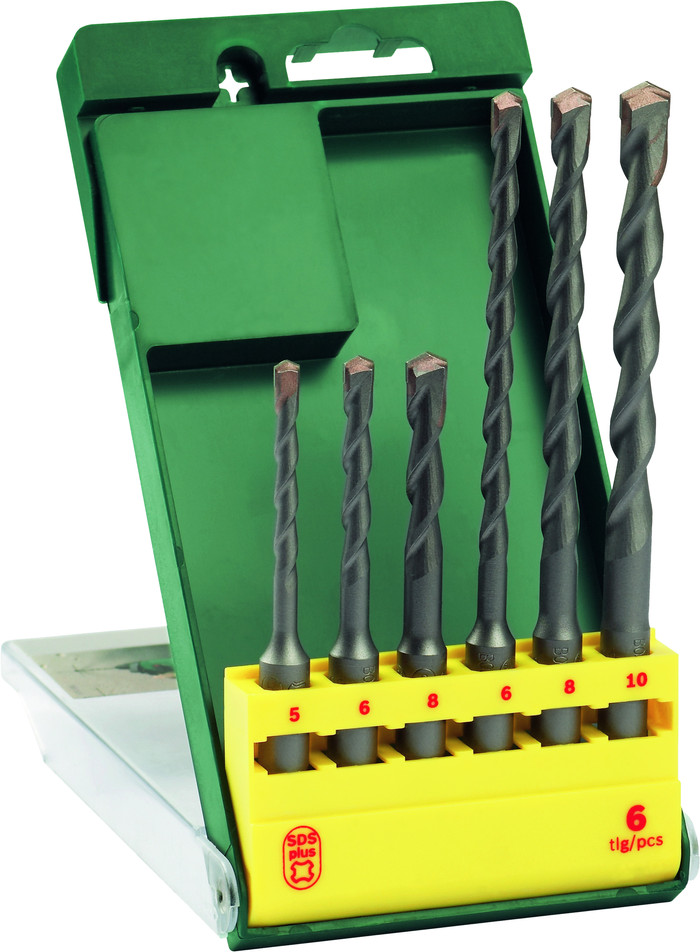 Bosch Set SDS-plus S6 Concrete Drill Bits 6-piece Main Image