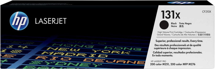 HP 131X Toner Cartridges Black (High Capacity) Main Image