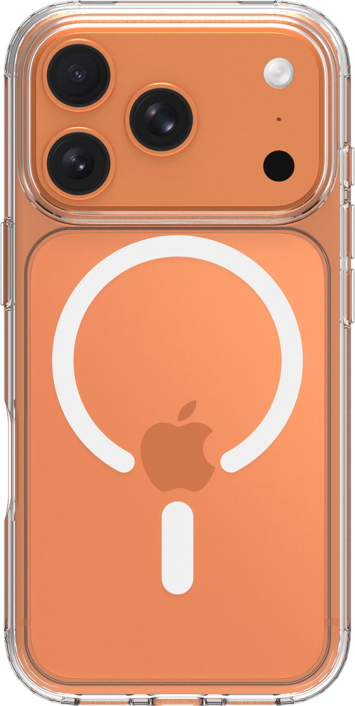 BlueBuilt Protective Back Cover met MagSafe iPhone 17 Pro Transparant Main Image