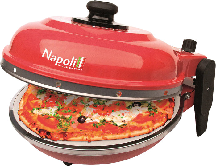 Optima Napoli Pizza Oven Red Main Image