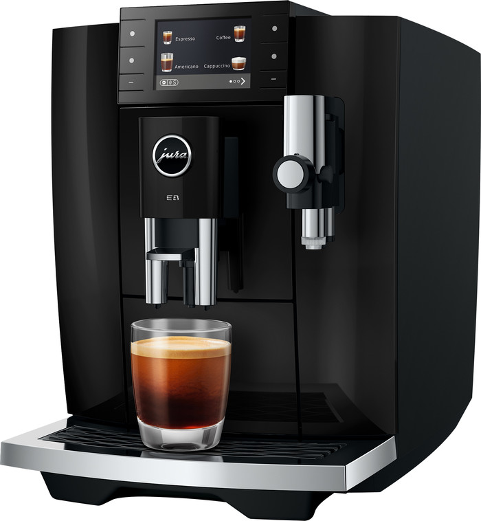 JURA E8 Piano Black (ED) rechterkant