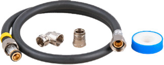 Scanpart Gas Hose Rubber 100cm Main Image