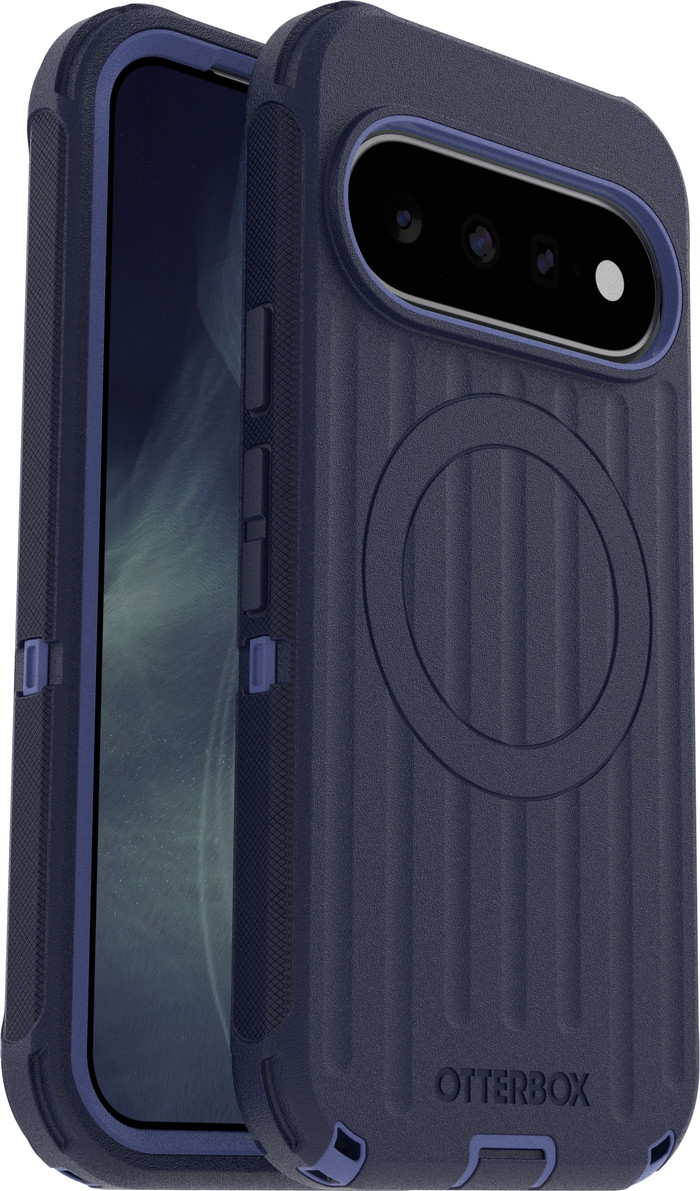 Otterbox Defender Pro Google Pixel 11 / 11 Pro Back Cover met Magneet Blauw samengesteld product