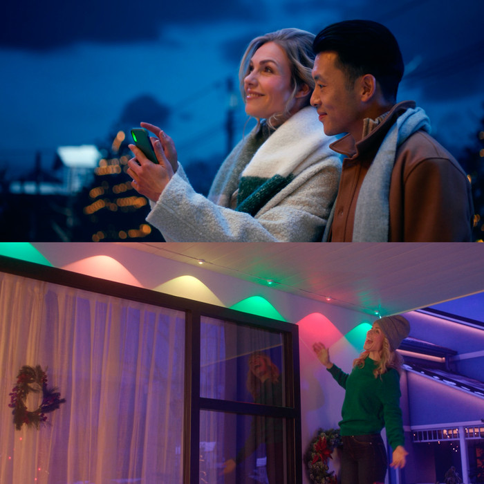 Philips Hue Festavia Lichtsnoer - 9 meter - Uitbreiding product in gebruik