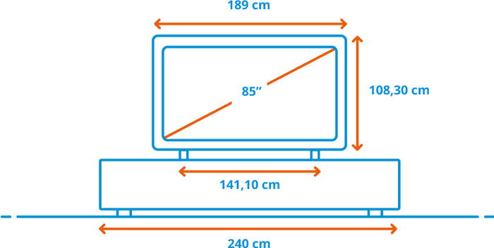 Samsung Led 85" U8070H (2026) visual Coolblue 1