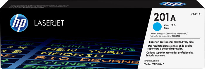 HP 201A Toner Cartridges Cyan Main Image