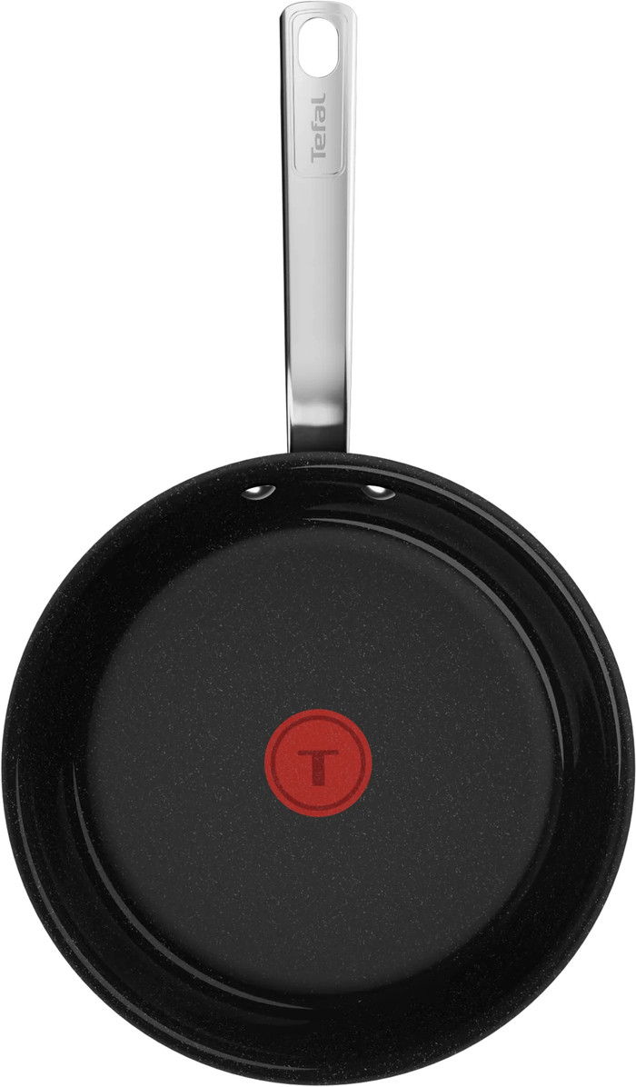 Tefal Experience Ceram Fusion Core inductie koekenpannenset 2-delig bovenkant