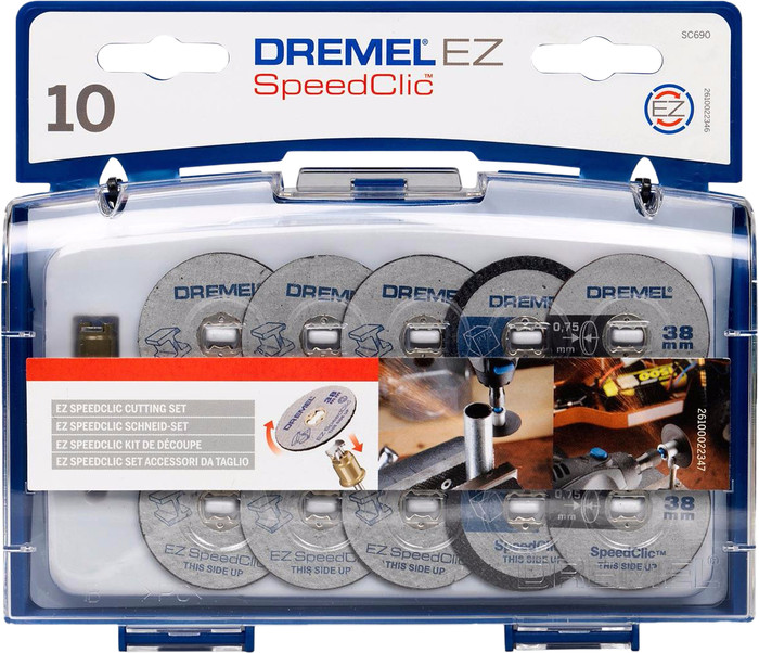 Dremel EZ SpeedClic cutting accessory set (SC690) Main Image