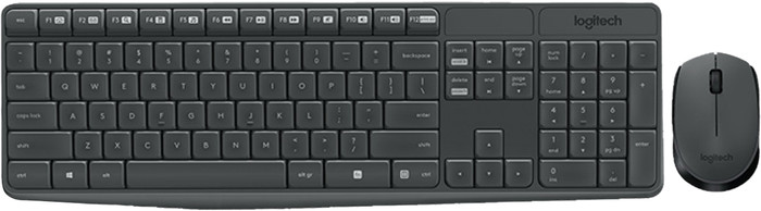 Logitech MK235 Wireless Keyboard and Mouse AZERTY Main Image